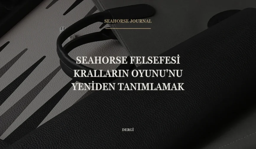 “Seahorse Felsefesi: Kralların Oyunu'nu Yeniden Tanımlamak” için güvenli kırpma alanında ortalanmış Seahorse Journal kapağı